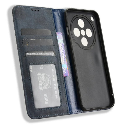 For Oppo Find X8 5G Leather Case Wallet Stand Retro Texture Phone Cover