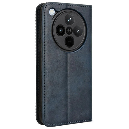 For Oppo Find X8 5G Leather Case Wallet Stand Retro Texture Phone Cover