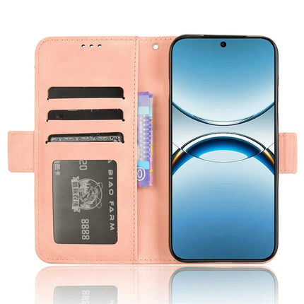 For Oppo Find X8 5G Leather Case Phone Wallet Cover with Multiple Card Slots