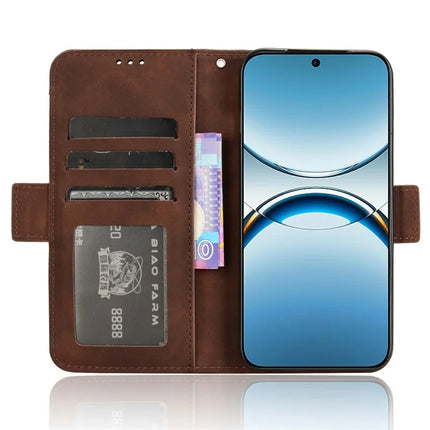 For Oppo Find X8 5G Leather Case Phone Wallet Cover with Multiple Card Slots