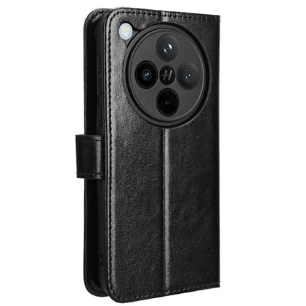 For Oppo Find X8 5G Case Crazy Horse Texture PU Leather Phone Wallet Cover