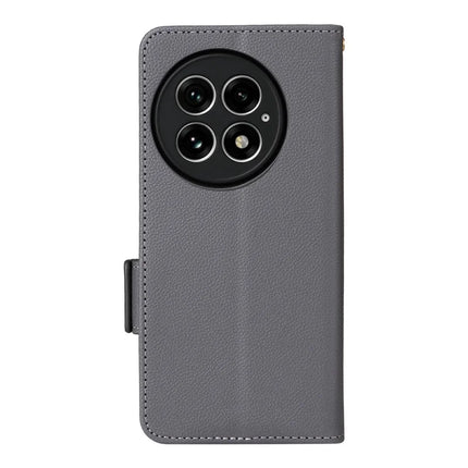 For OnePlus 13 Case Litchi Texture PU Leather Wallet Flip Phone Cover