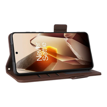 For OnePlus 13 Case Litchi Texture PU Leather Wallet Flip Phone Cover