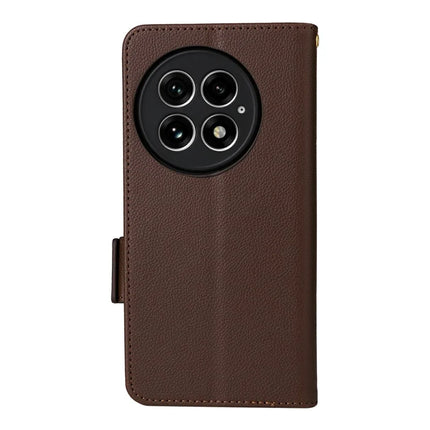 For OnePlus 13 Case Litchi Texture PU Leather Wallet Flip Phone Cover