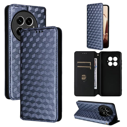 For OnePlus 13 Wallet Case Rhombus Imprinted Leather Phone Cover