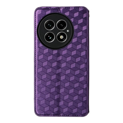 For OnePlus 13 Wallet Case Rhombus Imprinted Leather Phone Cover