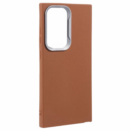 For Samsung Galaxy S23 Ultra Case Leather Textured TPU Shockproof Phone Cover