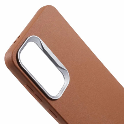 For Samsung Galaxy S23 FE Case Leather Textured TPU Shockproof Phone Cover