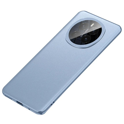 For Honor Magic7 5G Case Slim TPU+PC+PU Leather Phone Back Cover (2nd Gen) - Blue