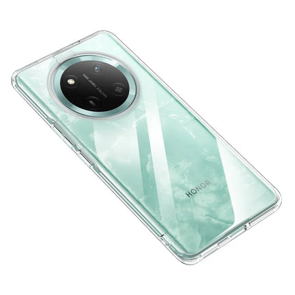 For Honor X60 Pro 5G Case PC+TPU Phone Cover Airbag Protection - Transparent