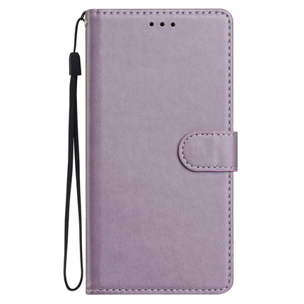 For Motorola Moto G35 5G Leather Case Wallet Stand Phone Cover with Handy Strap