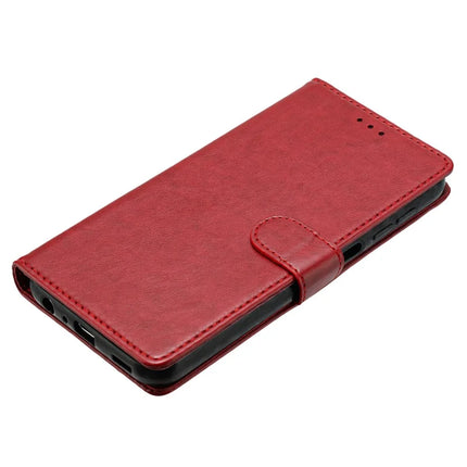 For Google Pixel 9a Leather Case Wallet Stand Phone Cover with Handy Strap