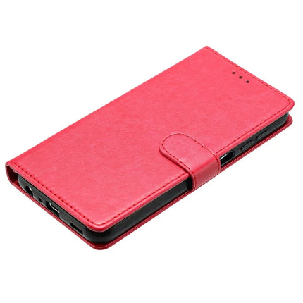 For Google Pixel 9a Leather Case Wallet Stand Phone Cover with Handy Strap