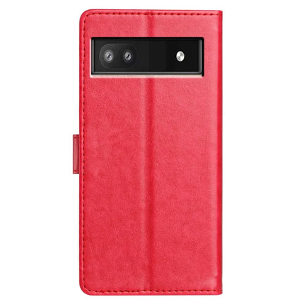 For Google Pixel 9a Leather Case Wallet Stand Phone Cover with Handy Strap