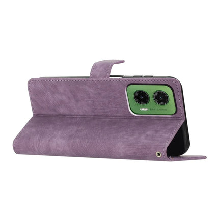 For Motorola Moto G35 5G Case with Card Clots Skin-Touch PU Leather Phone Cover Stand