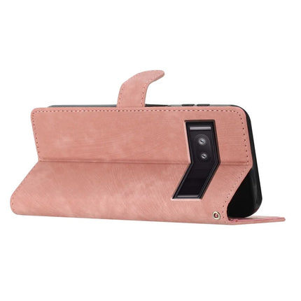 For Google Pixel 9a Case with Card Clots Skin-Touch PU Leather Phone Cover Stand