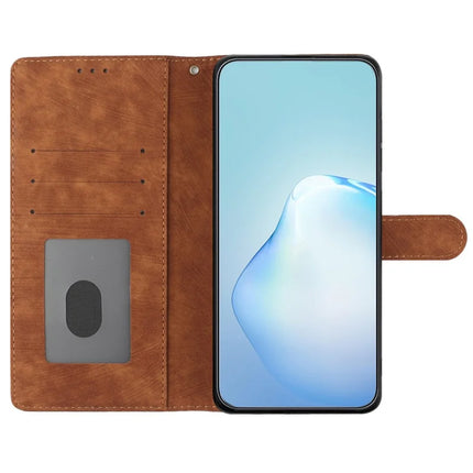 For Google Pixel 9a Case with Card Clots Skin-Touch PU Leather Phone Cover Stand