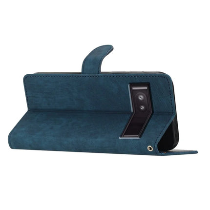 For Google Pixel 9a Case with Card Clots Skin-Touch PU Leather Phone Cover Stand
