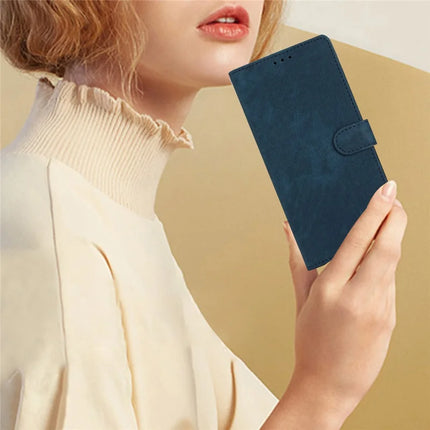 For Google Pixel 9a Case with Card Clots Skin-Touch PU Leather Phone Cover Stand