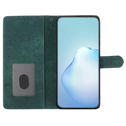 For Google Pixel 9a Case with Card Clots Skin-Touch PU Leather Phone Cover Stand