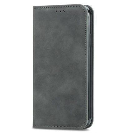 For Honor 200 Smart 5G / X7c 4G / Play 60 Plus 5G Case Skin Touch Feeling Leather Card Holder Phone Cover Magnetic Absorption