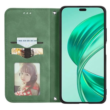 For Honor 200 Smart 5G / X7c 4G / Play 60 Plus 5G Case Skin Touch Feeling Leather Card Holder Phone Cover Magnetic Absorption
