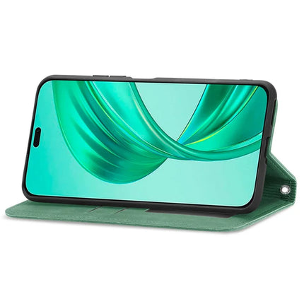 For Honor 200 Smart 5G / X7c 4G / Play 60 Plus 5G Case Skin Touch Feeling Leather Card Holder Phone Cover Magnetic Absorption