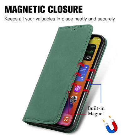 For Honor 200 Smart 5G / X7c 4G / Play 60 Plus 5G Case Skin Touch Feeling Leather Card Holder Phone Cover Magnetic Absorption