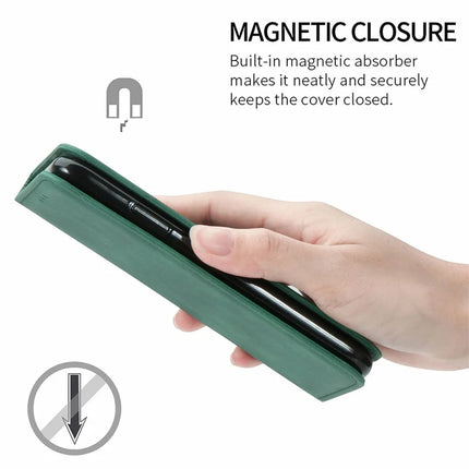 For Honor 200 Smart 5G / X7c 4G / Play 60 Plus 5G Case Skin Touch Feeling Leather Card Holder Phone Cover Magnetic Absorption