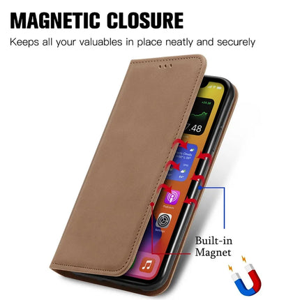 For Honor 200 Smart 5G / X7c 4G / Play 60 Plus 5G Case Skin Touch Feeling Leather Card Holder Phone Cover Magnetic Absorption