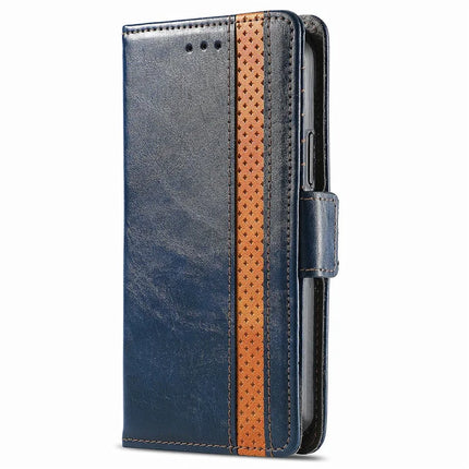 CASENEO 002 Series Case For Honor X7c 4G / 200 Smart 5G / Play 60 Plus 5G Stand Wallet Splicing PU Leather Cover