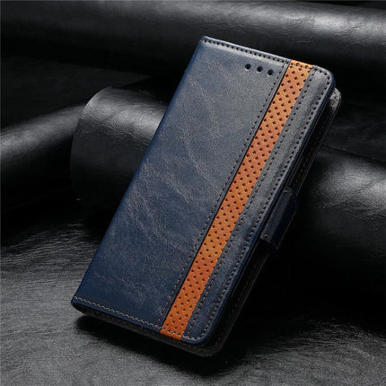 CASENEO 002 Series Case For Honor X7c 4G / 200 Smart 5G / Play 60 Plus 5G Stand Wallet Splicing PU Leather Cover