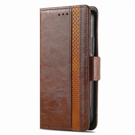 CASENEO 002 Series Case For Honor X7c 4G / 200 Smart 5G / Play 60 Plus 5G Stand Wallet Splicing PU Leather Cover