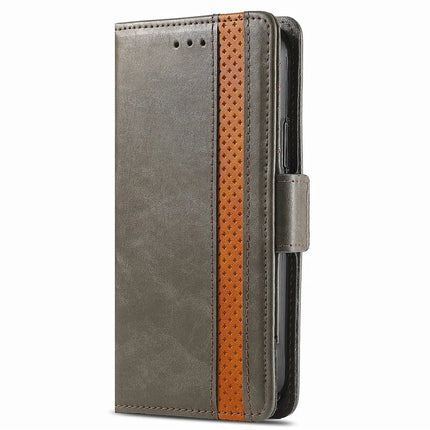 CASENEO 002 Series Case For Honor X7c 4G / 200 Smart 5G / Play 60 Plus 5G Stand Wallet Splicing PU Leather Cover