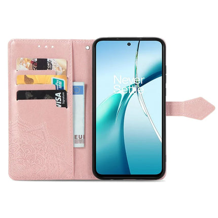 Wallet Case For Honor X7c 4G / 200 Smart 5G / Play 60 Plus 5G Mandala Flower Leather Phone Cover Stand View