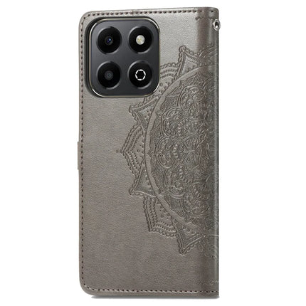Wallet Case For Honor X7c 4G / 200 Smart 5G / Play 60 Plus 5G Mandala Flower Leather Phone Cover Stand View