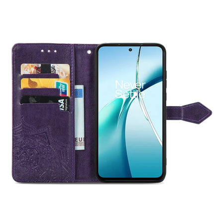 Wallet Case For Honor X7c 4G / 200 Smart 5G / Play 60 Plus 5G Mandala Flower Leather Phone Cover Stand View