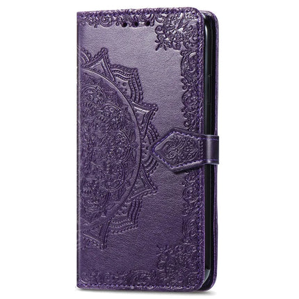 Wallet Case For Honor X7c 4G / 200 Smart 5G / Play 60 Plus 5G Mandala Flower Leather Phone Cover Stand View