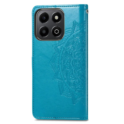 Wallet Case For Honor X7c 4G / 200 Smart 5G / Play 60 Plus 5G Mandala Flower Leather Phone Cover Stand View