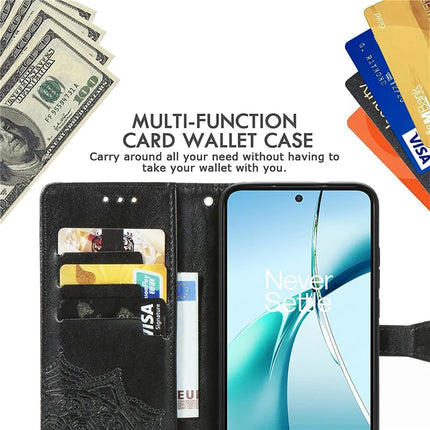 Wallet Case For Honor X7c 4G / 200 Smart 5G / Play 60 Plus 5G Mandala Flower Leather Phone Cover Stand View