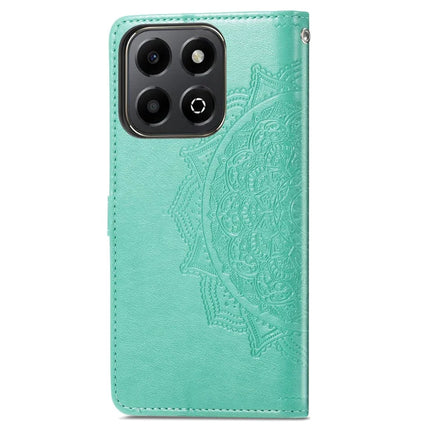 Wallet Case For Honor X7c 4G / 200 Smart 5G / Play 60 Plus 5G Mandala Flower Leather Phone Cover Stand View