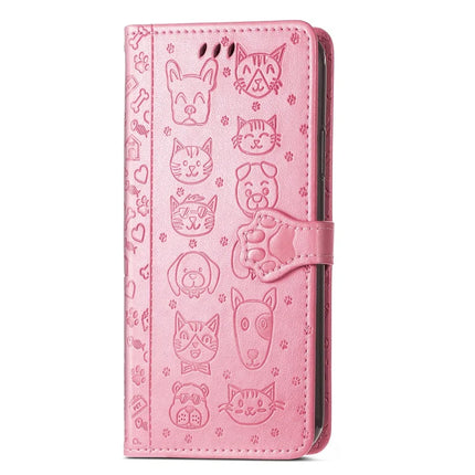 Leather Case For Honor X7c 4G / 200 Smart 5G / Play 60 Plus 5G Wallet Flip Phone Cover Cute Cat Dog Pattern