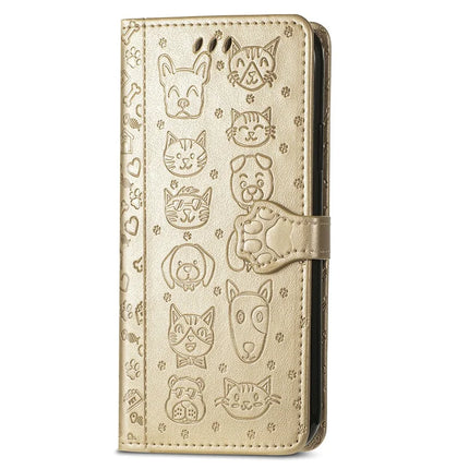 Leather Case For Honor X7c 4G / 200 Smart 5G / Play 60 Plus 5G Wallet Flip Phone Cover Cute Cat Dog Pattern