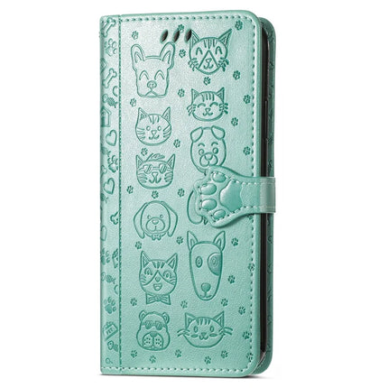 Leather Case For Honor X7c 4G / 200 Smart 5G / Play 60 Plus 5G Wallet Flip Phone Cover Cute Cat Dog Pattern
