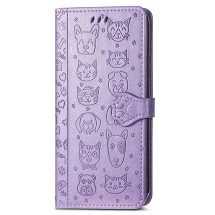 Leather Case For Honor X7c 4G / 200 Smart 5G / Play 60 Plus 5G Wallet Flip Phone Cover Cute Cat Dog Pattern