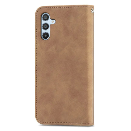 For Samsung Galaxy A36 5G / A56 5G Case Skin Touch Feeling Leather Card Holder Phone Cover Magnetic Absorption