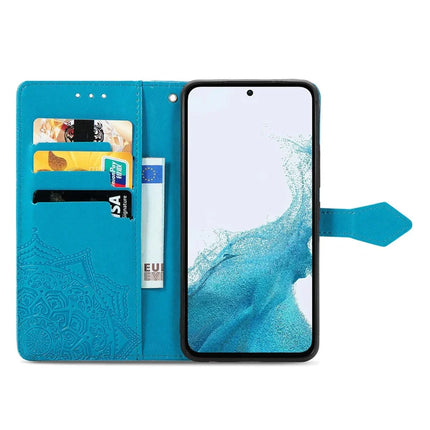 For Samsung Galaxy A36 5G / A56 5G Wallet Case Mandala Flower Leather Phone Cover Stand View