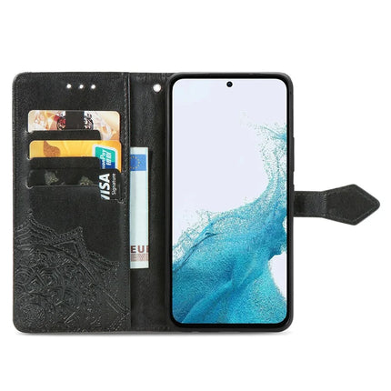 For Samsung Galaxy A36 5G / A56 5G Wallet Case Mandala Flower Leather Phone Cover Stand View