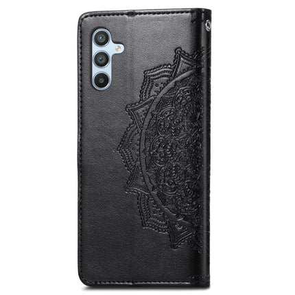 For Samsung Galaxy A36 5G / A56 5G Wallet Case Mandala Flower Leather Phone Cover Stand View