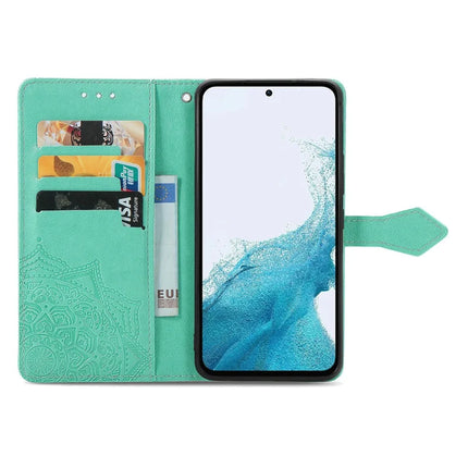 For Samsung Galaxy A36 5G / A56 5G Wallet Case Mandala Flower Leather Phone Cover Stand View